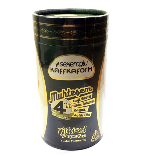Kaffka Form Muhteşem 4'lü Bitkisel Karışım Çayı